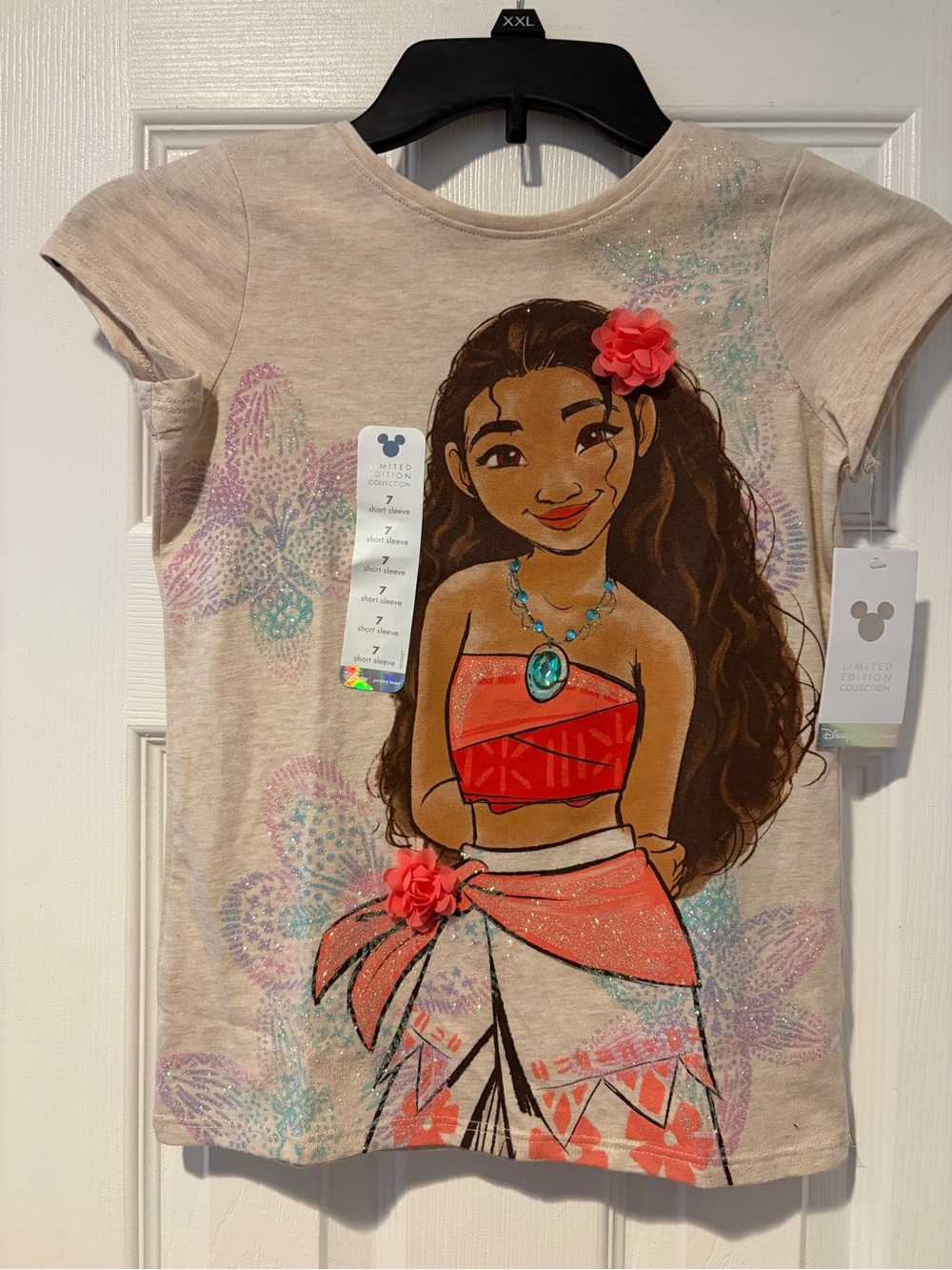 Disney’s Moana sparkle Limited edition tee shirt